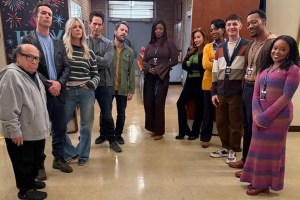 The cast of 'It's Always Sunny' and 'Abbott Elementary'