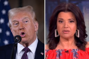 Donald Trump and Ana Navarro